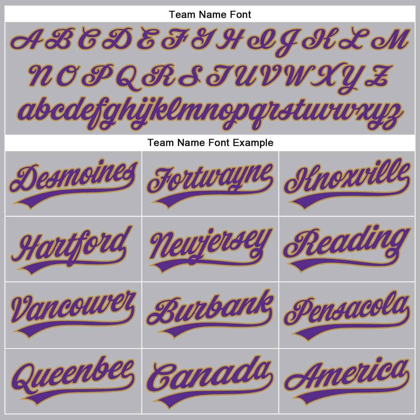 Custom Gray Purple Pinstripe Old Gold Authentic Baseball Jersey