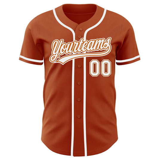 Custom Texas Orange Baseball Jerseys – CustomSportsWear